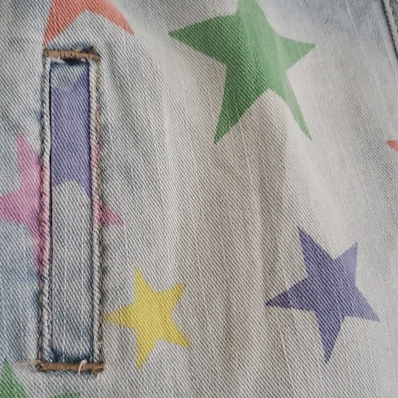 Little Girls Star Overall Dress NWT - Picture 3 of 4